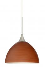  X-4679CH-SN - Besa Pendant For Multiport Canopy Brella Satin Nickel Cherry 1x50W Halogen