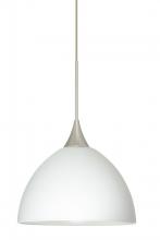  1XP-467907-SN - Besa Pendant Brella Satin Nickel White 1x50W Halogen