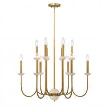  1-2294-12-262 - Oakhurst 12-Light Chandelier in Antique Gold