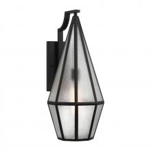  5-705-BK - Peninsula 1-Light Outdoor Wall Lantern in Matte Black