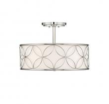  6-1953-4-109 - Reid 4-Light Ceiling Light in Polished Nickel