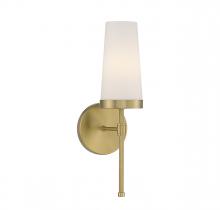  9-2801-1-322 - Haynes 1-Light Wall Sconce in Warm Brass