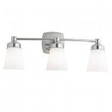  8933-CH-SO - Soft Square Indoor Wall Sconce - Chrome