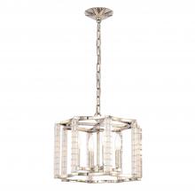  8854-PN - Carson 4 Light Polished Nickel Chandelier