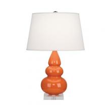  A282X - Pumpkin Small Triple Gourd Accent Lamp