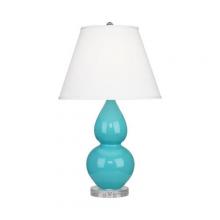  A761X - Egg Blue Small Double Gourd Accent Lamp