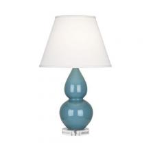  OB13X - Steel Blue Small Double Gourd Accent Lamp