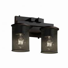  MSH-8772-10-DBRZ - Dakota 2-Light Straight-Bar Wall Sconce