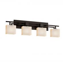  FSN-8704-55-OPAL-DBRZ-LED4-2800 - Aero 4-Light LED Bath Bar