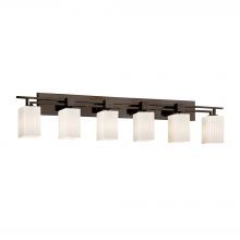  FSN-8706-15-RBON-DBRZ-LED6-4200 - Aero 6-Light LED Bath Bar