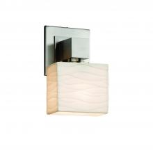  PNA-8707-55-WAVE-NCKL-LED1-700 - Aero ADA 1-Light LED Wall Sconce (No Arms)