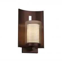  POR-7591W-10-SAWT-DBRZ-LED1-700 - Embark 1-Light Outdoor LED Wall Sconce