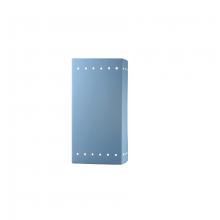  CER-0965-SKBL-LED2-2000 - Large LED Rectangle w/ Perfs - Open Top & Bottom