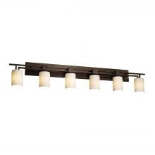  POR-8706-10-BANL-DBRZ-LED6-4200 - Aero 6-Light LED Bath Bar