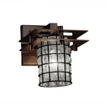  WGL-8171-10-GRCB-DBRZ-LED1-700 - Metropolis 1-Light LED Wall Sconce (2 Flat Bars)