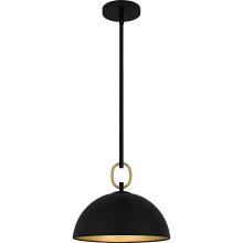  CEO1812MBK - Cleo 1-Light Matte Black Pendant