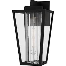 Quoizel JET8407MBK - Jett 1-Light Matte Black Outdoor Wall Lantern