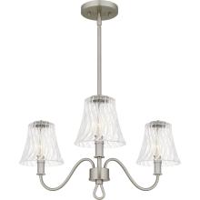  MCK5022BN - McKinney 3-Light Brushed Nickel Chandelier