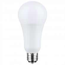  S11518 - 5/14/20 Watt A21 LED; 3-Way Lamp; White Finish; 5000K CCT; Medium Double Contact Base; 120 Volt