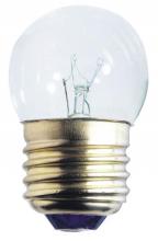  0406400 - 7.5W S11 Incandescent Clear E26 (Medium) Base, 120 Volt, Card