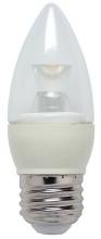  3304600 - 3W B10 LED Dimmable Warm White E26 (Medium) Base, 120 Volt, Hanging Box