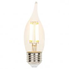  4317100 - 4-1/2W CA11 Filament LED Dimmable Clear 2700K E26 (Medium) Base, 120 Volt, Box