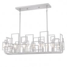  6577400 - 5 Light Chandelier Nickel Luster Finish