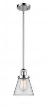 Innovations Lighting 201S-PC-G62-LED - Cone - 1 Light - 6 inch - Polished Chrome - Stem Hung - Mini Pendant