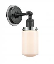  203BK-BPPC-HRPC-G311 - Dover - 1 Light - 5 inch - Matte Black - Sconce