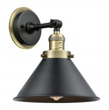  203BP-BABAB-M10-BK - Briarcliff - 1 Light - 10 inch - Black Antique Brass - Sconce