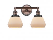  208BP-ACBK-G171 - Fulton - 2 Light - 17 inch - Antique Copper - Bath Vanity Light