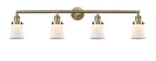  215-AB-G181S - Canton - 4 Light - 42 inch - Antique Brass - Bath Vanity Light