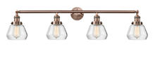  215-AC-G172 - Fulton - 4 Light - 43 inch - Antique Copper - Bath Vanity Light