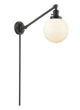  237-OB-G201-8 - Beacon - 1 Light - 8 inch - Oil Rubbed Bronze - Swing Arm