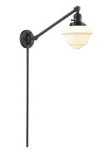  237-OB-G531 - Oxford - 1 Light - 8 inch - Oil Rubbed Bronze - Swing Arm