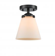  284-1C-OB-G61 - Cone - 1 Light - 6 inch - Oil Rubbed Bronze - Semi-Flush Mount