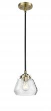  284-1S-BAB-G172 - Fulton - 1 Light - 7 inch - Black Antique Brass - Cord hung - Mini Pendant