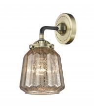  284-1W-BAB-G146-LED - Chatham - 1 Light - 7 inch - Black Antique Brass - Sconce