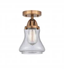  288-1C-AC-G194-LED - Bellmont - 1 Light - 6 inch - Antique Copper - Semi-Flush Mount