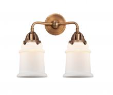  288-2W-AC-G181-LED - Canton - 2 Light - 14 inch - Antique Copper - Bath Vanity Light