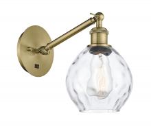  317-1W-AB-G362-LED - Waverly - 1 Light - 6 inch - Antique Brass - Sconce