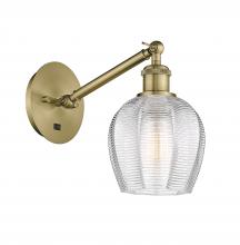  317-1W-AB-G462-6-LED - Norfolk - 1 Light - 6 inch - Antique Brass - Sconce