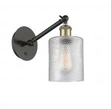  317-1W-BAB-G112-LED - Cobbleskill - 1 Light - 5 inch - Black Antique Brass - Sconce