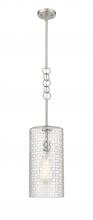  380-1S-SN-G380-8CL-BB-95-LED - Wexford - 1 Light - 8 inch - Brushed Satin Nickel - Cord hung - Mini Pendant