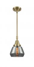  447-1S-AB-G173-LED - Fulton - 1 Light - 7 inch - Antique Brass - Mini Pendant