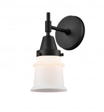  447-1W-BK-G181S-LED - Canton - 1 Light - 5 inch - Matte Black - Sconce