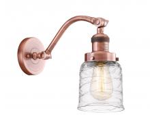  515-1W-AC-G513-LED - Bell - 1 Light - 5 inch - Antique Copper - Sconce