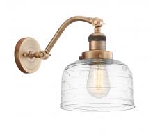 Innovations Lighting 515-1W-BB-G713-LED - Bell - 1 Light - 8 inch - Brushed Brass - Adjustable Sconce
