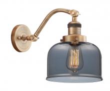Innovations Lighting 515-1W-BB-G73-LED - Bell - 1 Light - 8 inch - Brushed Brass - Adjustable Sconce