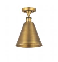 Innovations Lighting 516-1C-BB-MBC-8-BB-LED - Berkshire - 1 Light - 8 inch - Brushed Brass - Semi-Flush Mount